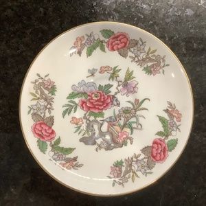 Cathay Bone China Gold Trim Saucer Vintage W4053